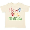 thumbnail image 3 of Inktastic I Love My Memaw Girls Toddler T-Shirt, 3 of 5