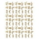 thumbnail image 2 of 90 piezas de rodajas de madera de Halloween para decoraciones de Halloween., 2 of 3