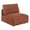 Coral, variant on Coaster Elysia Upholstered Modular Armless Chair in Coral
