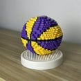 thumbnail image 2 of Sport  DIY Mini Building Blocks: Soccer & Basketball Set Creative Assembled Toys, Ideal Gift for Sports Fans, Unique Room Decor, 2 of 8