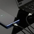 thumbnail image 2 of Scosche CA4BY-SP Strikeline USB-A to USB-C Charge & Sync Cable 4-ft. Space Gray/Gray, 2 of 6