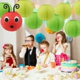thumbnail image 3 of Caterpillar Paper Lanterns Ceiling Hanging Lantern Decoration with Eyes Mouth for School Classroom Birthday Party Decor, 3 of 8