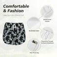 thumbnail image 6 of Lsque Flower Printed Women's Running Shorts with Liner Pockets,Elastic Quick Dry Workout Athletic Gym Yoga Shorts,Womens High Waist Shorts-XX-Large, 6 of 9