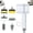 White, variant on Rvasteizo Dish Electric Dish Electric Spin 360 Rotating Multifunctional Electric Cleaning Brush Efficient Cleaning Brush For Kitchen