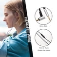 thumbnail image 3 of Shisuyan Earphone Control Wire Headphone Cable Anti Interference Shielding Layer 1Pcs 47.2x0.8in, 3 of 8