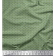 thumbnail image 1 of Soimoi Velvet Fabric Dot & Geometric Small Print Fabric by Yard 58 Inch Wide, 1 of 3