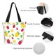 thumbnail image 4 of Fotbe Strawberry and Lemon Bolsa de Playa con Estampado, Bolsa de Hombro, Bolsa de Mano Espaciosa, Bolsa de Viaje Ligera, Bolsa de Compras Versátil, 4 of 6