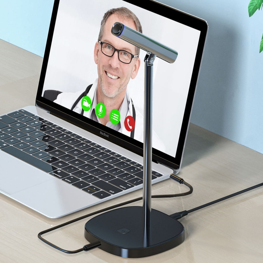 Computer Microphone Plug &Use Desktop Omnidirectional Condenser Laptop Mic Perfect for Video Conferencing, Dictation