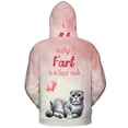 thumbnail image 2 of Every Fart is Love Note Scottish Fold Guilty Face Happy Valentine's All Over Print 3D Hoodie Unisex Merch Hoodies Cat Lover Kitten Owner Gifts - 01016, 2 of 6