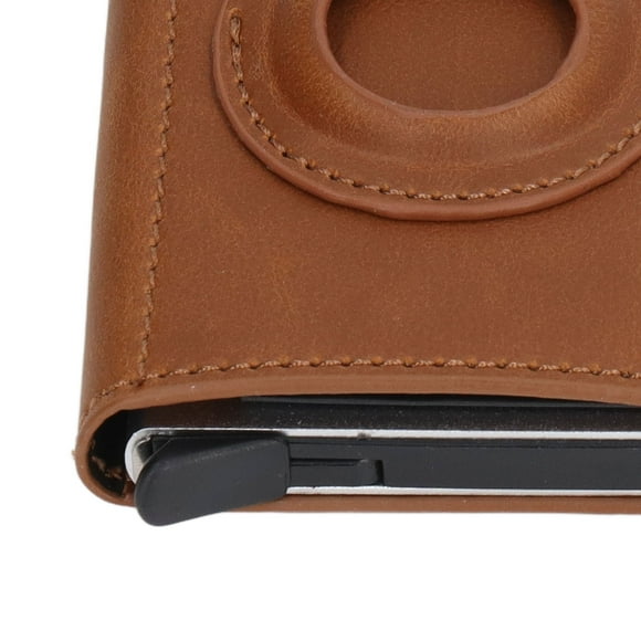 PU Card Storage Bag,Tracking Device and Credit Tracking Deviceand Credit Card Wallet Anti Lost Protective Card Holder Reliable and Durable