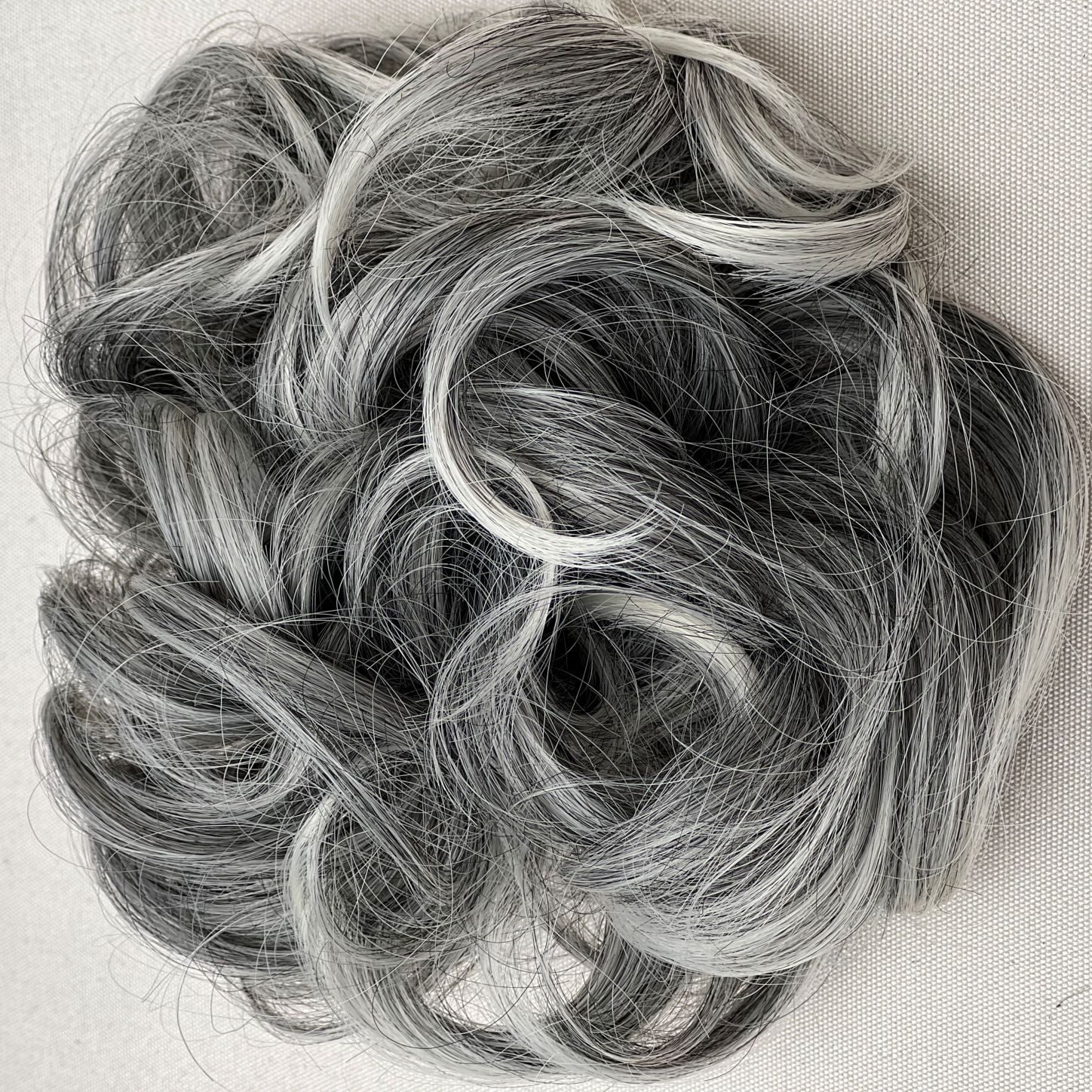 Buy Apexhairs Messy Bun Hair Piece Salt And Pepper Hair Scrunchies Gray