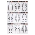 thumbnail image 1 of 9 hojas para tatuajes de flequillo de moda, resistentes al agua y con estilo atrevido para mujeres, 1 of 8