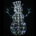 thumbnail image 4 of National Tree Company Medium 48" Tinsel Snowman Decoration with LEDs, Iridescent, 4 of 7