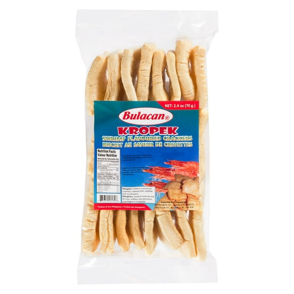 Bulacan Kropek (Biscuit au saveur de crevettes) Bulacan Biscuit au saveur de crevettes