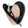 thumbnail image 4 of YFYANG 2 Piece Women's Portable Makeup Bags, Pastel Paisley Pattern Clutch Travel Toilet Bags Cosmetic Organizer, 4 of 7