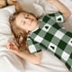 thumbnail image 5 of Balery Green White Lumberjack Plaid Conjunto de Pijama Infantil de Manga Corta con Estampado – Ropa de Dormir de Algodón Suave-Medium, 5 of 6