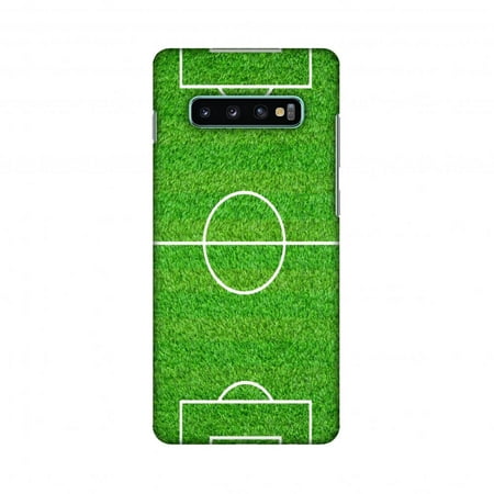 Samsung Galaxy S10+ Case, AMZER Ultra Slim Hard Shell Designer Printed Case for Samsung Galaxy S10+ - Football - Love Football - Soccer