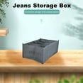 thumbnail image 4 of Mosey Jeans Clothes Storage Box Large Space Partition Design Meticulous Workmanship Waterproof Storage Box, 4 of 7