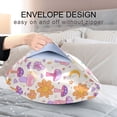 thumbnail image 5 of Ryvnso Satin Pillowcase Cute Mushroom Flower Pillow Cases Standard Size 30x20in, 5 of 6