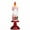 #10 White, variant on Christmas Exquisite Flameless Candles Liquid-Filled with Christmas Theme Figurine Inside Transparent LED Electric Candles Warm Glow Handheld & Portable Battery Operated Winter Home Decor for Holidays