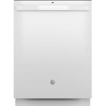 GE® Top Control with Plastic Interior Dishwasher with Sanitize Cycle & Dry Boost