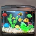 thumbnail image 1 of unbranded 10Ud Peces Artificiales De Plástico Para Acuario Con Incorporado Y Detalles Realistas, 1 of 8