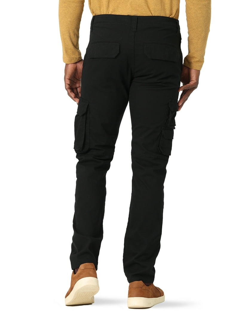 Wrangler® Men's Stretch Taper Leg Regular Fit Cargo Pant - Walmart.com