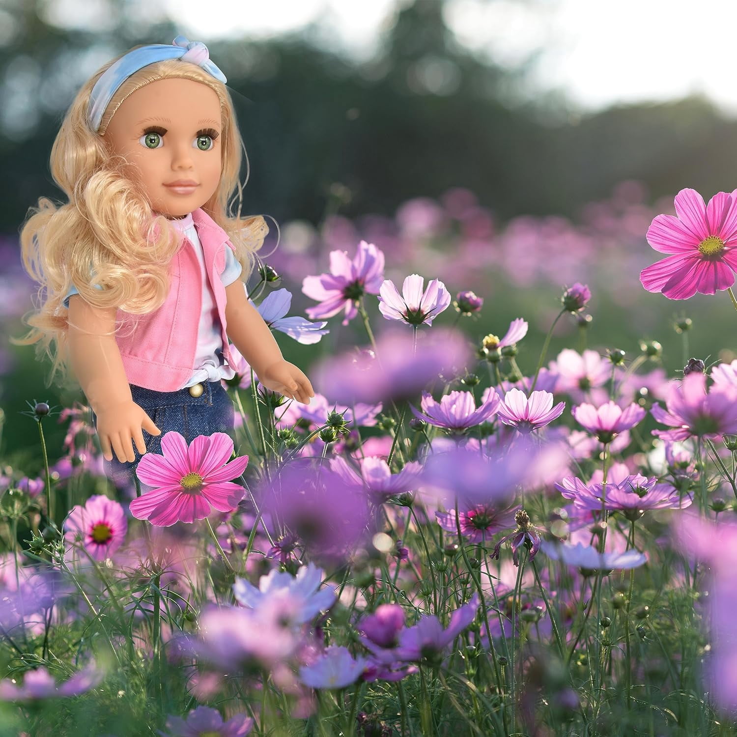 Gift Boutique 18-Inch Fashion Doll with Blond Hair, Clothes, Shoes, and Accessories