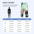 thumbnail image 4 of Gaeub Tropical Summer Palm Print Mens Pajama Pants,Lounge Pants With Pockets And Drawstring-Medium, 4 of 6