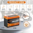 thumbnail image 2 of Batería Enjoybot de litio, 36 V, 65 Ah, autocalentable con cargador, 2 of 9