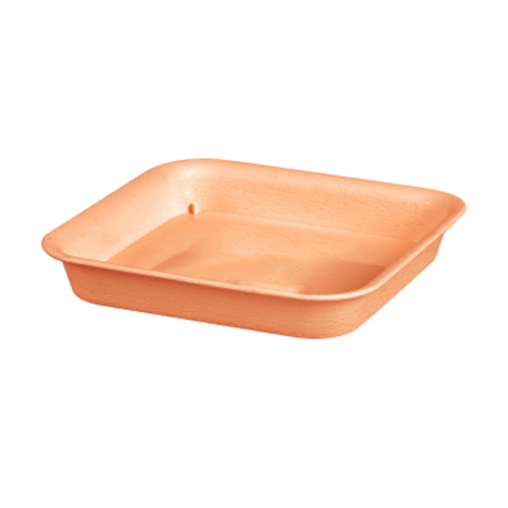 2pcs Square Shape Plastic Flower Pot Tray Pot Water Tray Multi