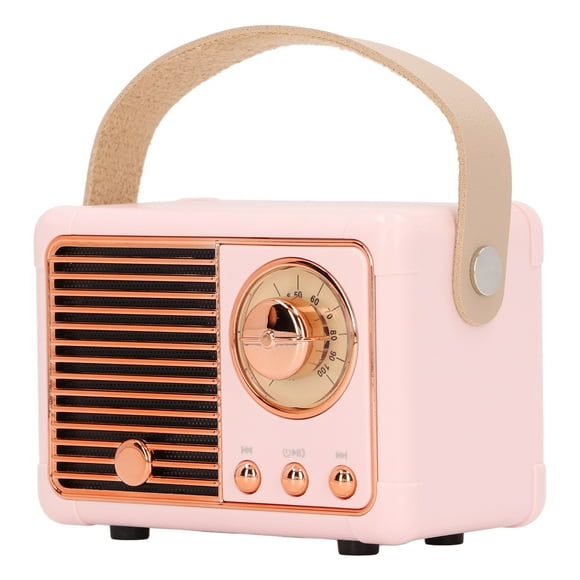 Altavoz Bluetooth Portátil, Altavoz Bluetooth Inalámbrico Tiempo De Reproducción Largo Carga USB Plástico Compacto Único Con Tarjeta Radio Para Exteriores