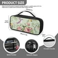 thumbnail image 7 of Jiueut Hummingbird Stethoscope Storage Bag Flower Nursing Stethoscope Bag for Nurses Storage Zipper Bags for Organizing Stethoscope Bag with Carrying Handle, 7 of 7