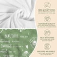 thumbnail image 2 of Inspirational Gifts for Women - Christmas, Mothers Day, Birthday, Valentines Day Gifts, Motivational Gift Ideas, Inspirational Christian Gifts for Women Faith - Fleece Throw Blankets 50x60 in, 2 of 6