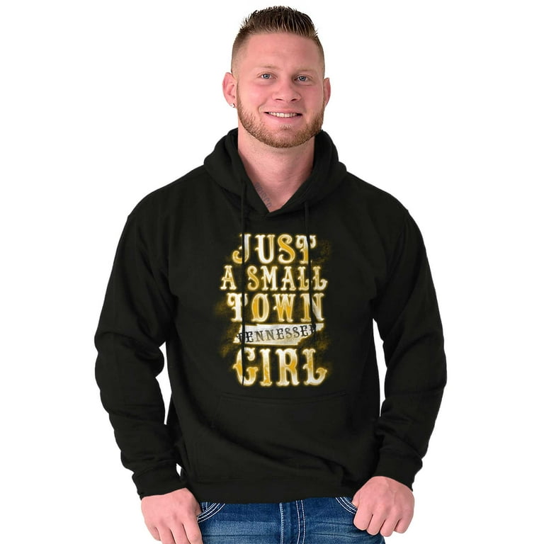 Tennessee Small Town Southern Belle Hoodie Sweatshirt Women Brisco Brands M