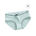 thumbnail image 1 of Qarigey Ropa interior elástica para mujer, calzoncillos de algodón para niña, bragas transpirables que absorben la humedad, ropa interior diaria Ropa interior verde claro METRO Qarigey AP000432-28, 1 of 6