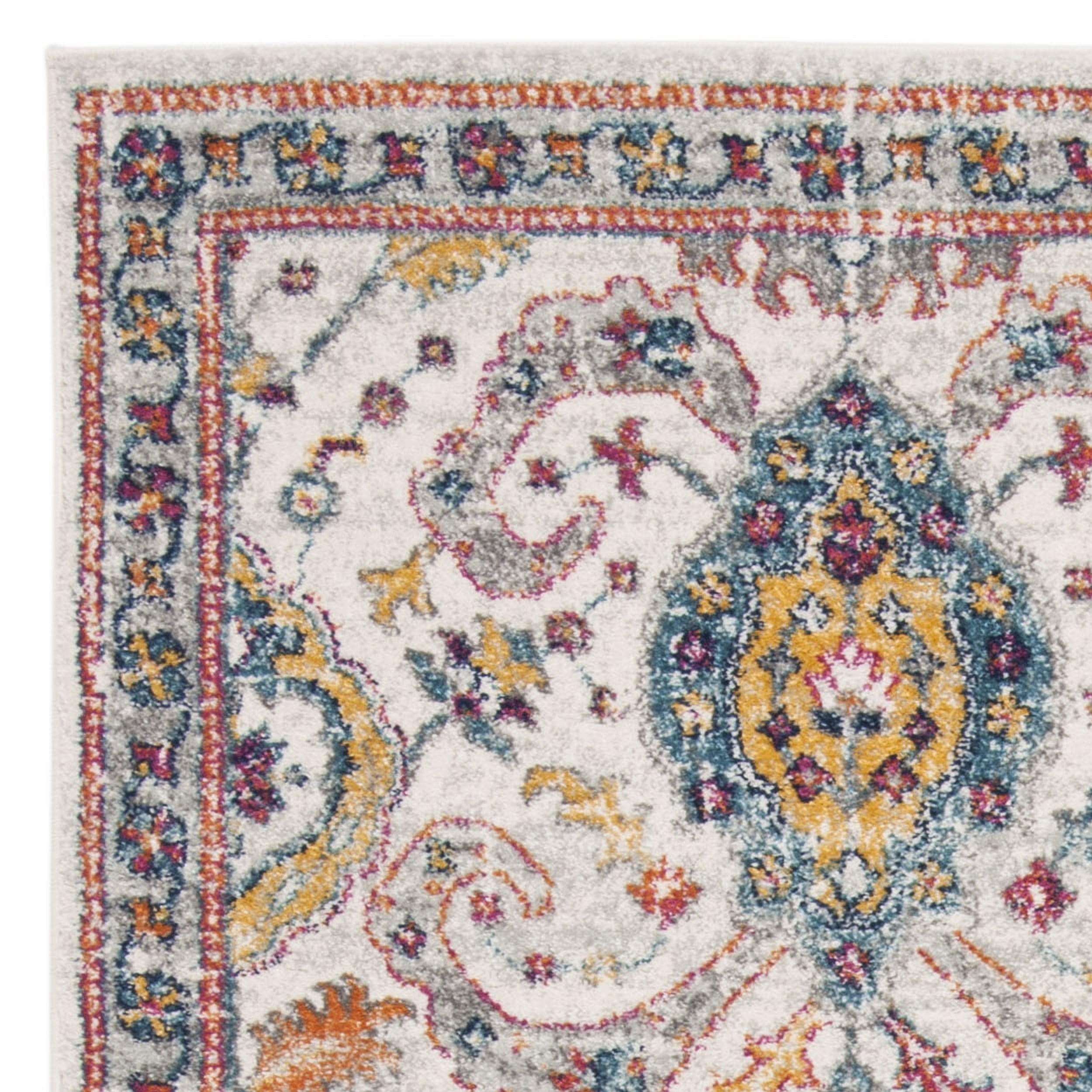 SAFAVIEH Evoke Lagrange Oriental Area Rug, Cream/Orange, 4' x 6'