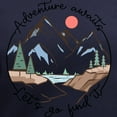 thumbnail image 3 of CafePress - Adventure Awaits Let'S Go Find It T Shirt - Women's V-Neck Dark T-Shirt, 3 of 4