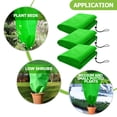thumbnail image 2 of MasteelfCA 3pcs Non-woven Plant Cover Garden Vegetable Plant Drawstring Design Protector, 2 of 9