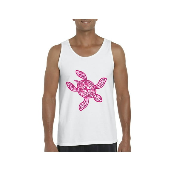 MmF - Men's Tank Top for Men, up to Men Size 3XL - Sea Turtle Hawaii