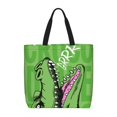 thumbnail image 1 of Easygdp CROCODILE HEAD Bolsa Tote para Mujer, Bolso de Hombro para Trabajo, Playa, Viajes, Compras y Supermercado, 1 of 7