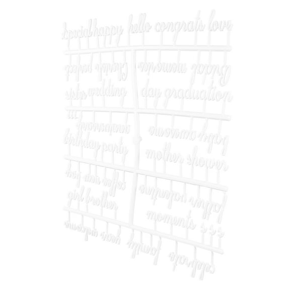GAXIRE White Plastic Letter Board Letters 2 Sets for Message Boards and Home Office Decoration