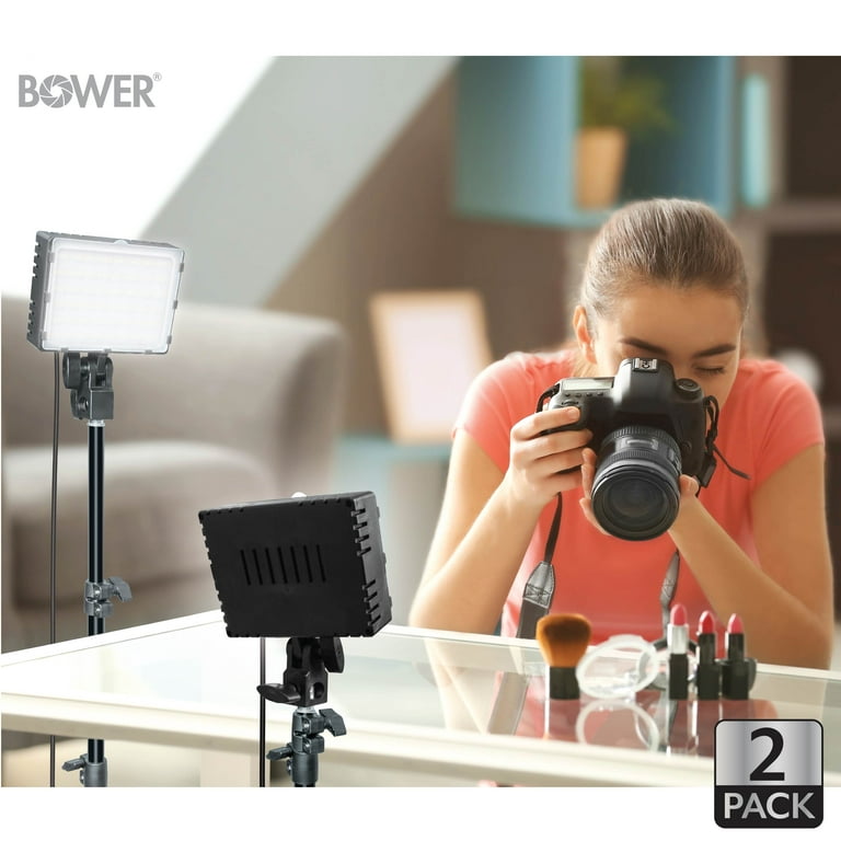 Bower 2-Pack LED Kit: RGB, White & Special Effects for Brilliant