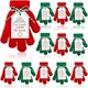 thumbnail image 1 of wonima44 12 Pairs Christmas Kids Gloves with Cards Christian Gifts for Kids Toddler Winter Full Fingers Knit Gloves Stretchy Warm Red and Green Glove Bulk for Religious Boys Girls, 1 of 1