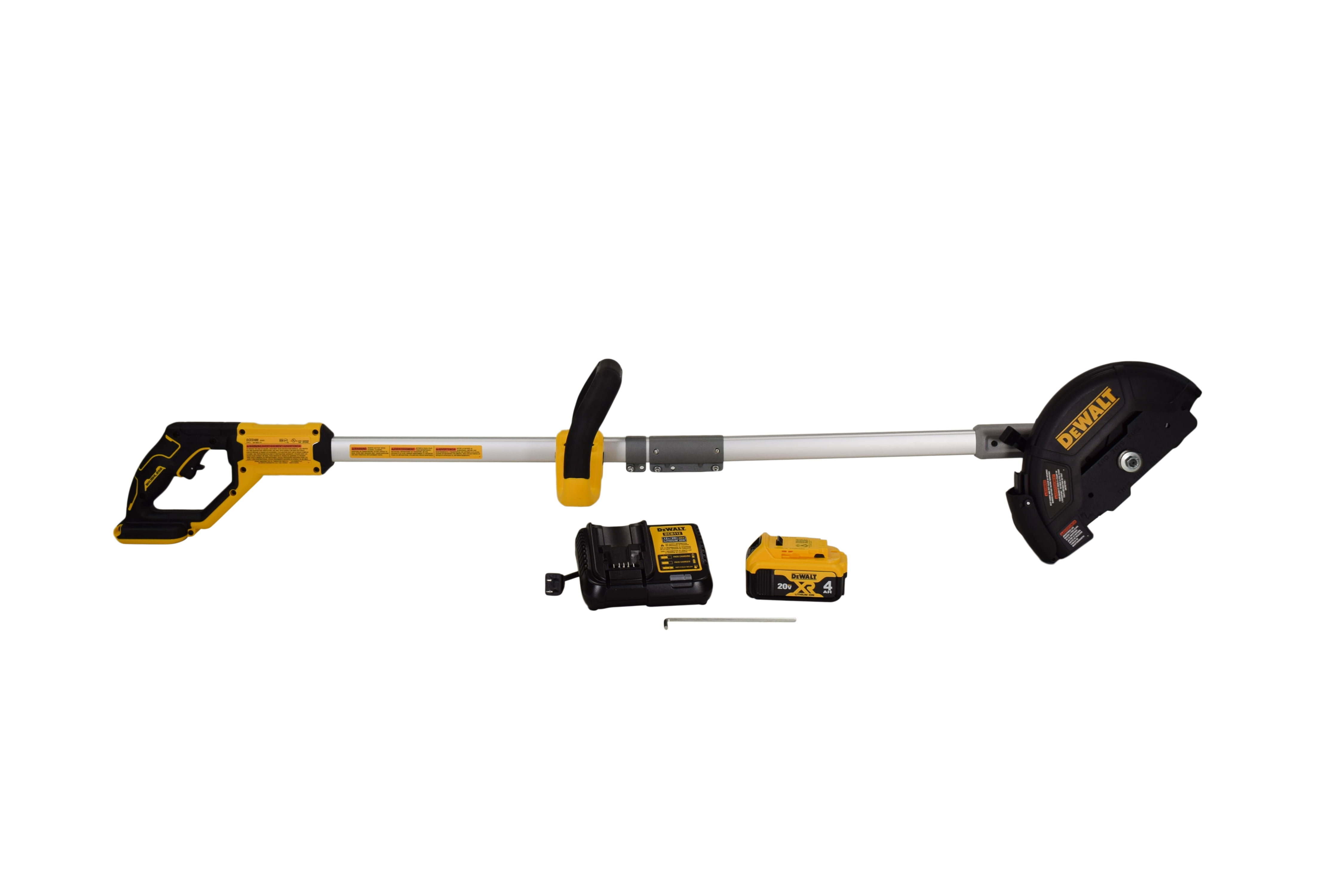 DeWalt DCED400M1 20V MAX Cordless Brushless 7.5" Lawn Edger Kit with 4.0 Ah Battery & Charger