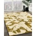 thumbnail image 2 of Ahgly Company Indoor Square Abstract Gold Abstract Area Rugs, 7' Square, 2 of 6