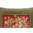 thumbnail image 2 of Rossa Needlepoint Accent Pillow Decor, 2 of 4