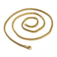 thumbnail image 6 of QQTDFG 2/3/4/5/7mm Women Men Stainless Steel Gold Color Rolo Chain Necklace or Bracelet-2mm-8inch bracelet, 6 of 9