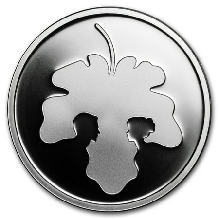 - 2017 Israel Silver 1 NIS Adam and Eve Prooflike