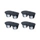 thumbnail image 1 of Pieces Storage Box Pulley, Small Furniture Casters, Plastic Self-Adhesive, 1 of 5